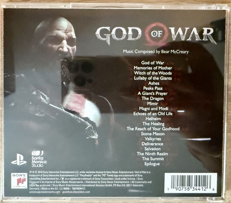 Bear McCreary - God of War (PlayStation Soundtrack) (CD)