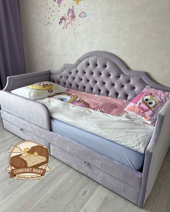 Детская мягкая кровать-диванчик