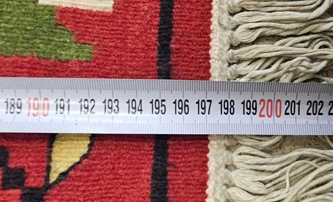 Чипровски килим Пролетна лоза 121 х 197 см ръчно тъкан вълна