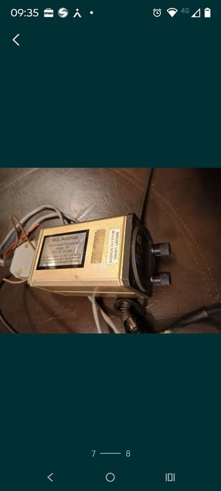 Vând kit complet pentru comunicare aviație stație radio aviație cu eca