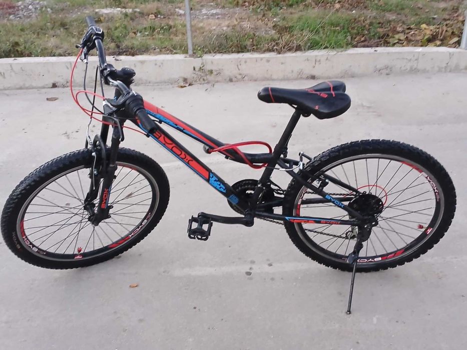 Велосипед Biox с амартисьори 24"