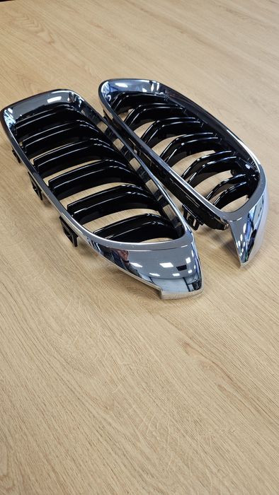 Части за БМВ М4 - лип спойлер,прагове М4 оем, бъбреци оем.