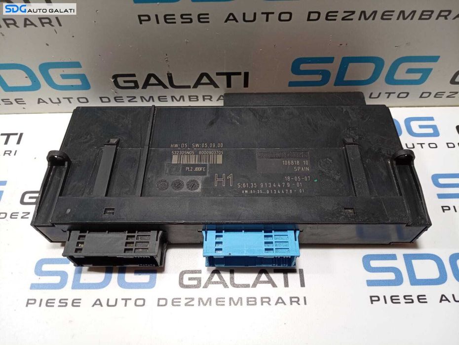 Unitate Modul Calculator Comfort Confort BCM BMW Seria 3 E90 E91 2.0 2004 - 2011 Cod 61359134479-01 9134479 9134478 [M4326]