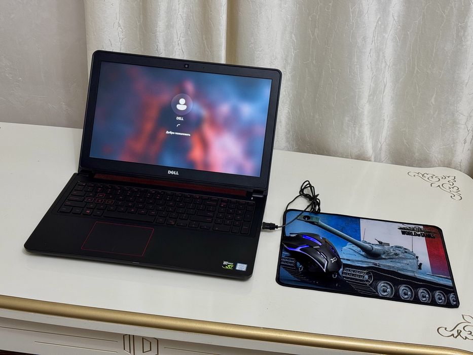 DELL Gaming 15,6/ SSD+HDD/ Core i5/ Мощный Ноут