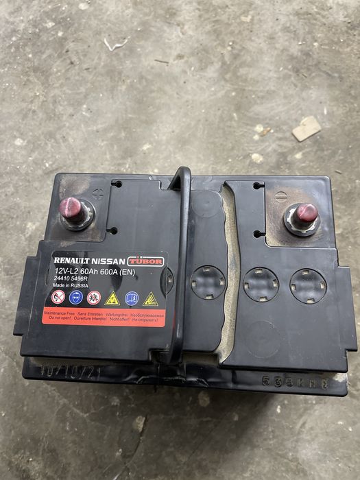 Аккумулятор б/у 60 ампер часов