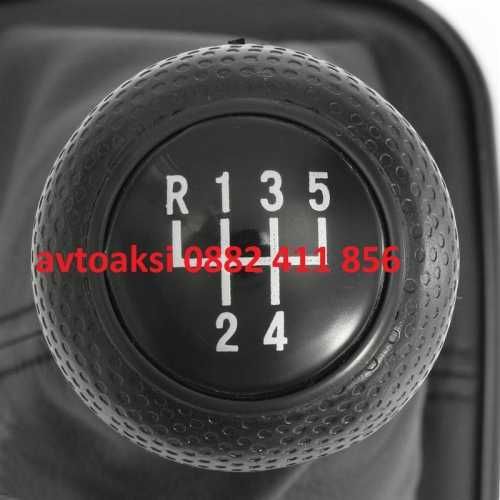 Топка с маншон Голф 4/Golf IV BORA 5/6ск. черна лайсна