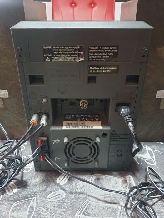 Mini system Philips telecomandă