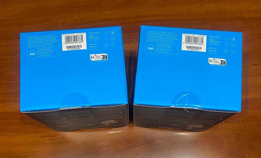 Скоростни лостове Logitech Shifter - НЕОТВАРЯНИ!