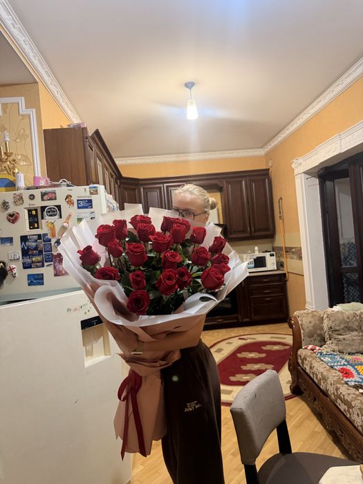 Голандские огромные розы