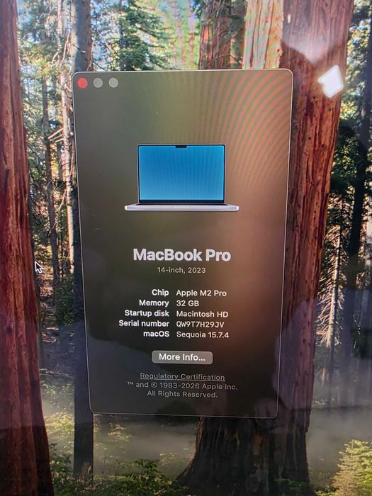 Macbook Pro M2 Pro 32GB / 512GB
