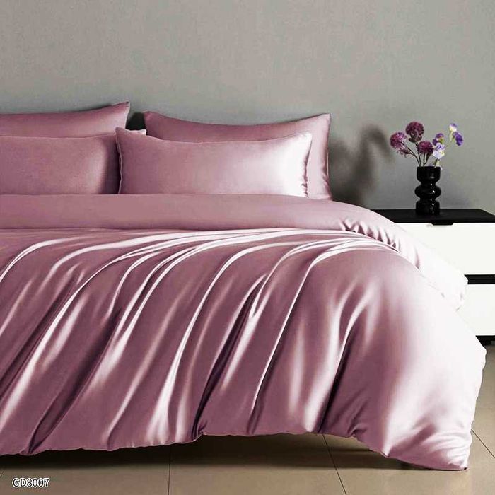 Луксозен Спален Комплект с Драперия – 100% Памук