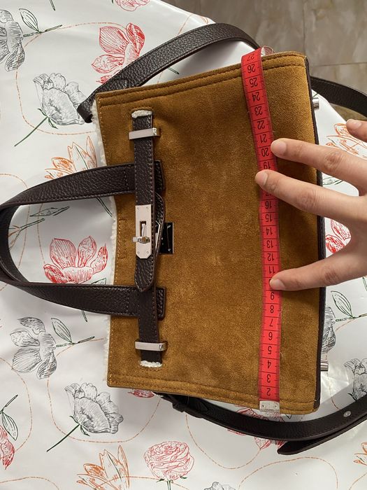 Сумка замшевая.