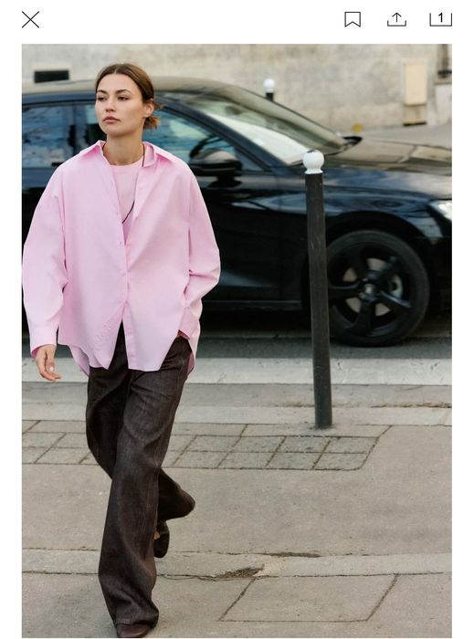 Риза Zara XL размер