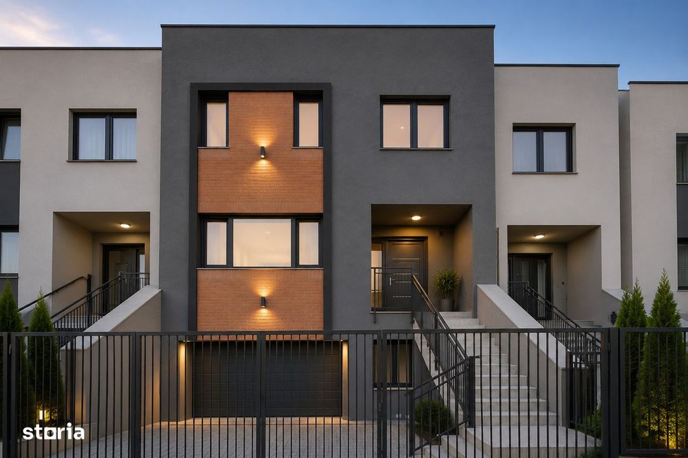 Casa eleganta cu panorama, terasa si spatii generoase intr-o locatie p