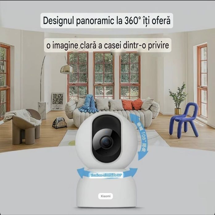 Cameră supraveghere xiaomi C400, rezoluție 2.5k