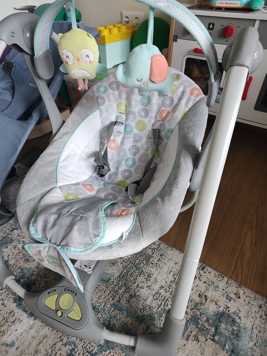Бебешка люлка с батерии