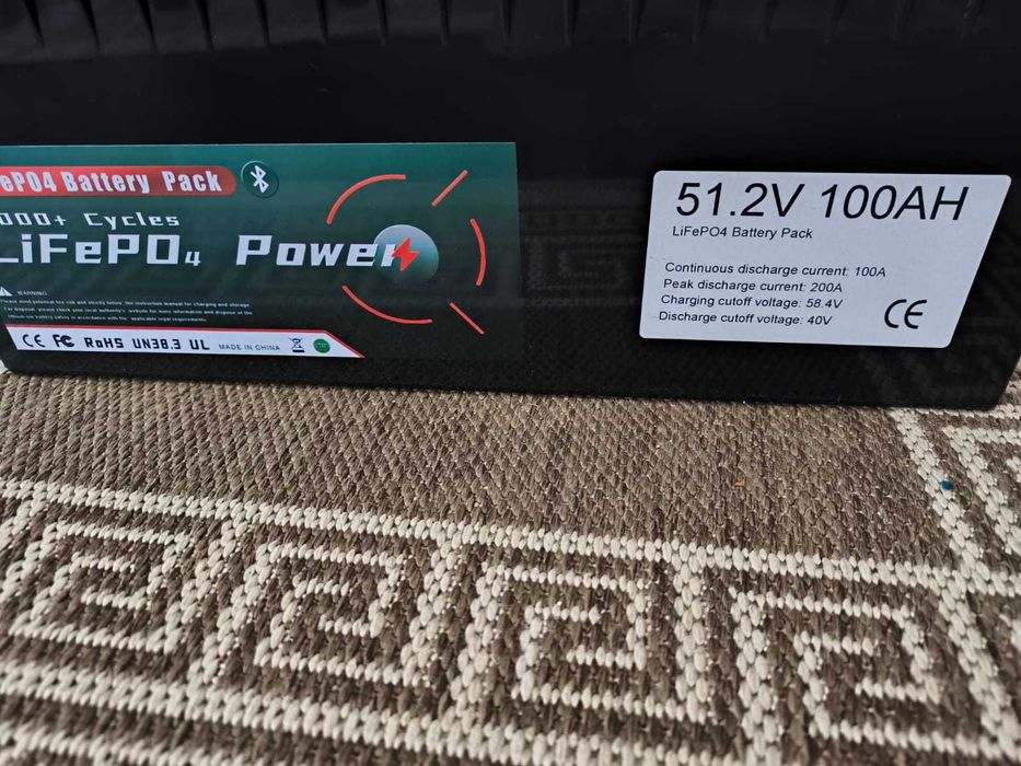 Acumulator Litiu LFP  48v -56v sisteme fotovoltaice stocare curent 5 kw