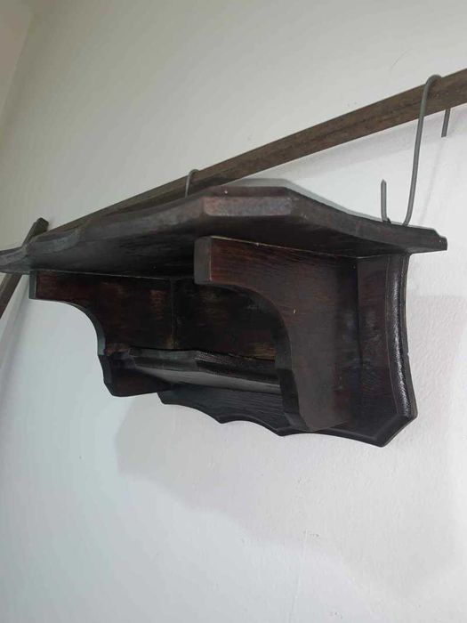 Polita decor bucatarie din lemn