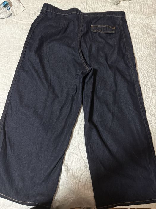 Дамски дънки zara с широк крачол