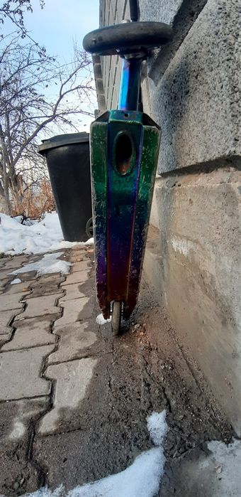 Обмен трюковой самокат фирмы BOBO