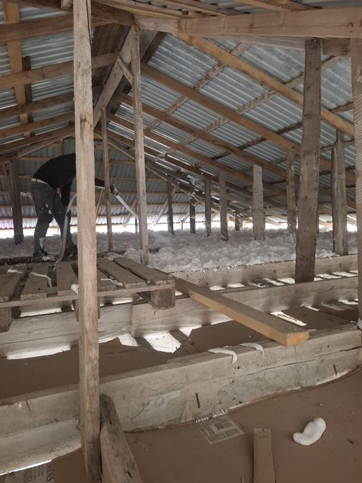 Утепление ппу мансард перекрытие стен ангар