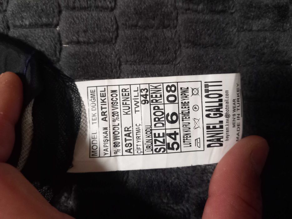 Costum bărbați negru