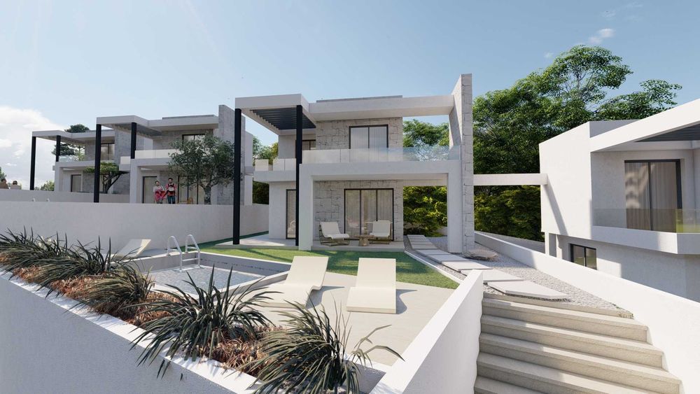 УПИ до Нея Перамос с проекти и РС на къщи -220000 евро.