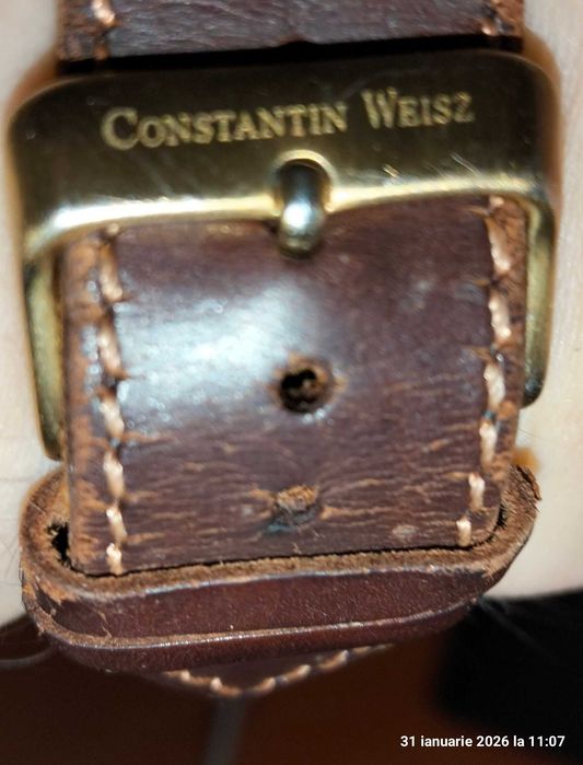 Ceas Constantin Weisz Dual Time Automatic Limited Edition 24 jewels