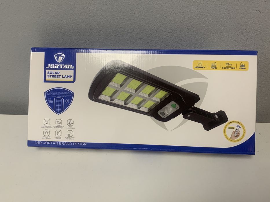 Lampa cu Incarcare Solara 150W, 160 LED-uri, cu senzor miscare
