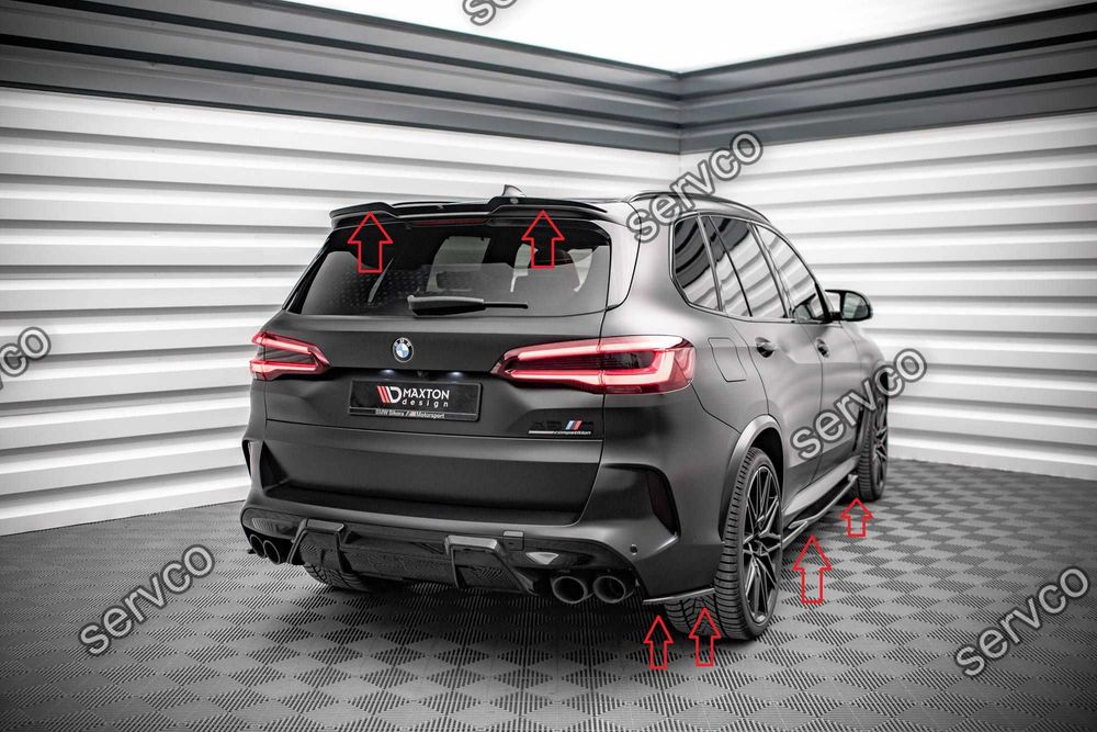 Pachet Prelungiri Body kit tuning Bmw X5M F95 2018- v1 Maxton Design