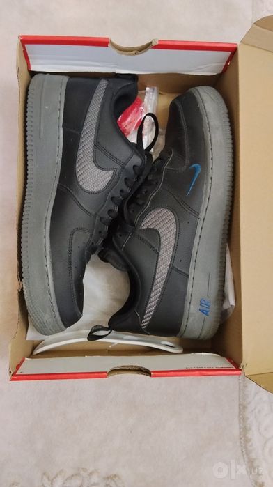 Nike Air Force 1 Carbon Fiber Weave Black Royal
