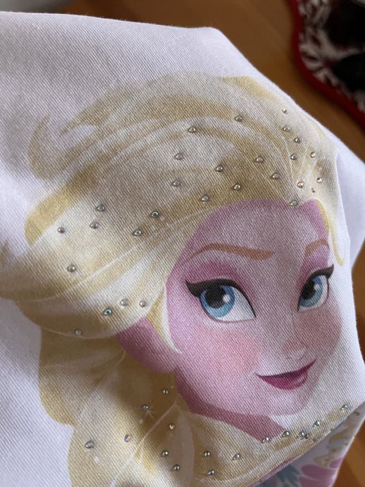 Детска тениска Елза OVS и боди с блясък Pepco