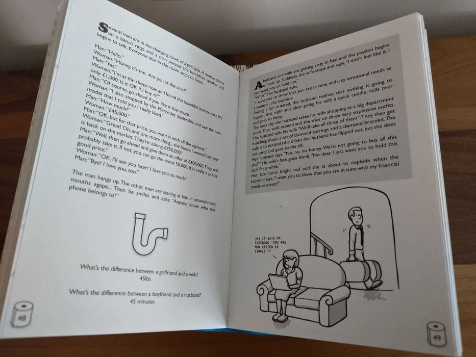 Забавно четиво на английски език Смях в тоалетната