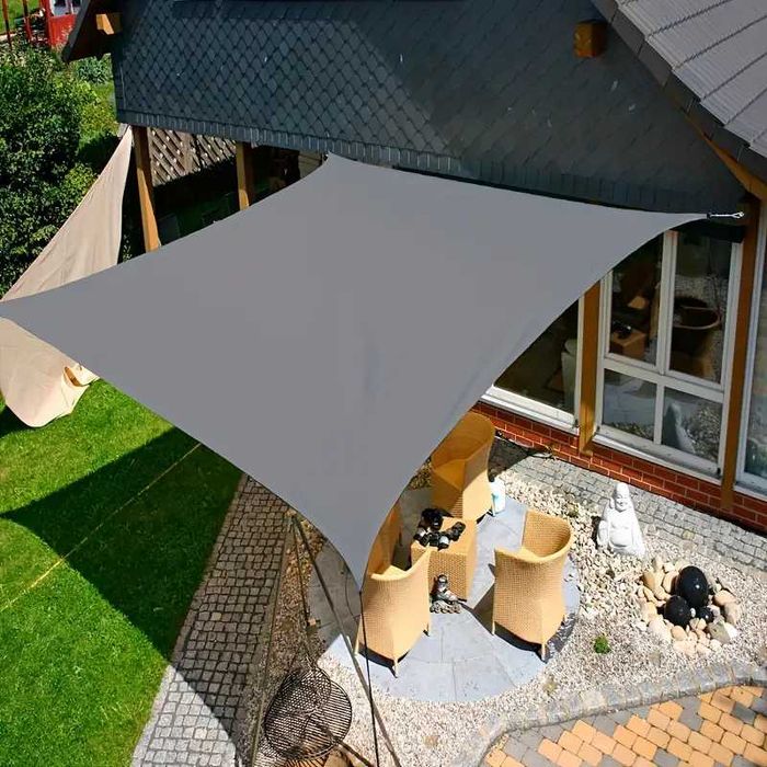 Водонепромокаема Тента, Водоустойчива UV сенник, подсилено платнище