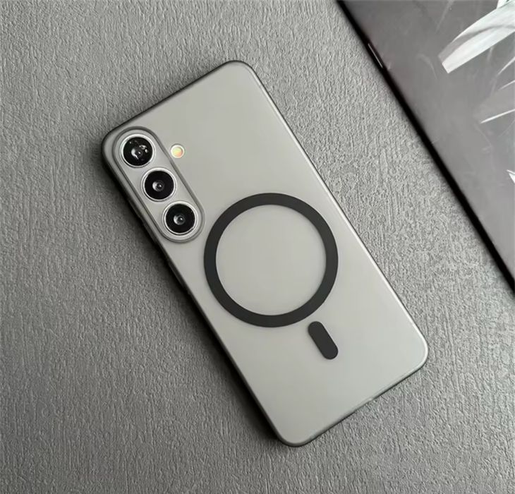 Samsung S25/S25 PLUS/S25 ULTRA Husa PC Magsafe Ultra Slim Mata Folie