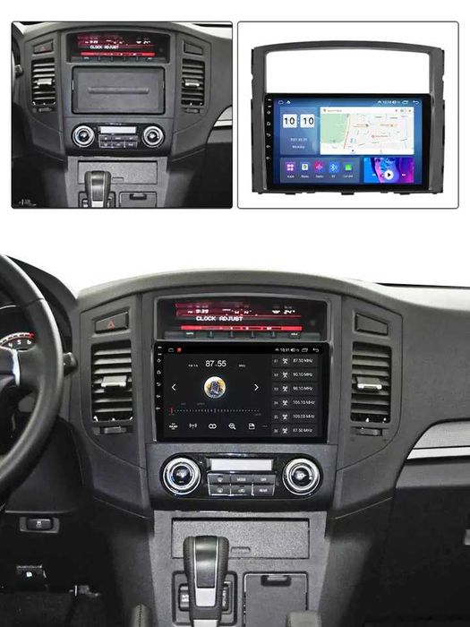 NAVIGATIE Android 14 Mitsubishi Pajero 2006-2018 1/8 Gb CarPlay CAMERA