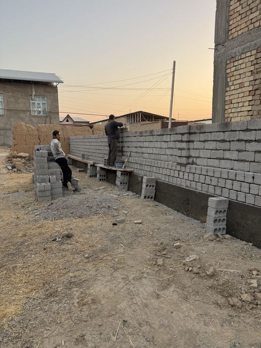 Шлакаблок териш хизмати