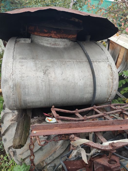 Продам бочку алюминиевую