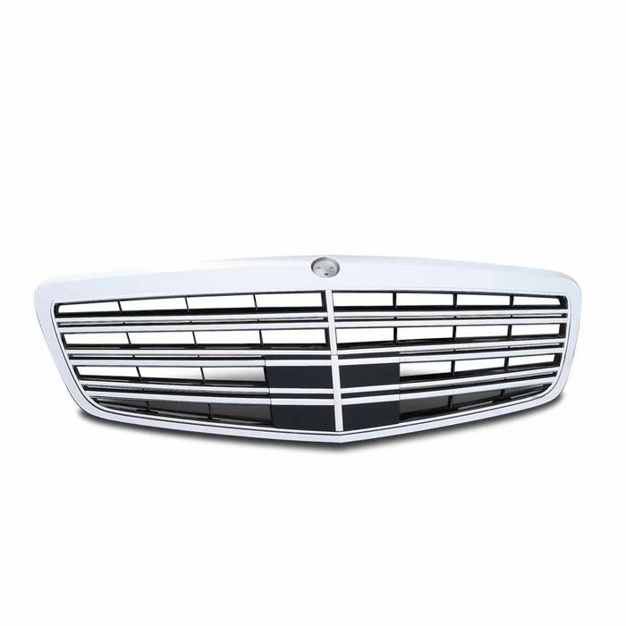 Решетка за Mercedes W221 S-Class (2005-2010) - AMG Silver/Black