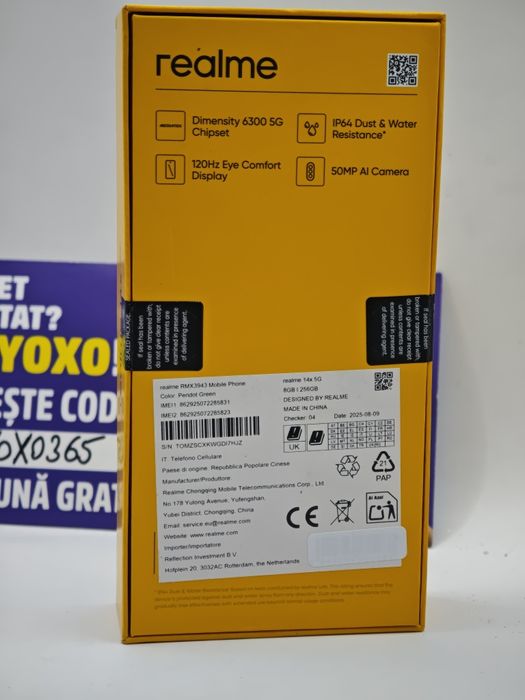 Realme 14X Sigilat 8 cu 256