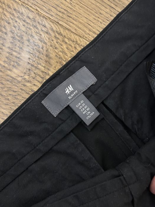 Черен мъжки костюм на H&M (панталон,сако,обувки + риза по желание)