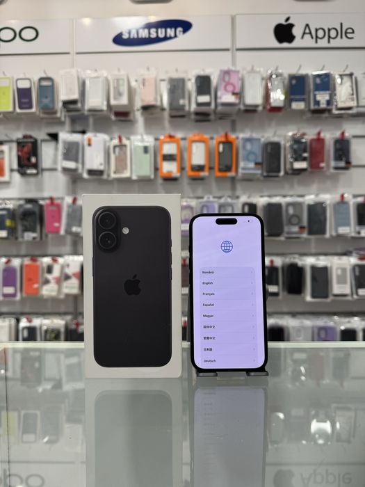 Iphone 16/128Gb/ Neutilizat/2 ani garantie/ Future Gsm Mobile