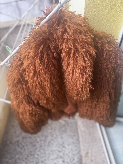 Палто от лама ( монголска вълна)