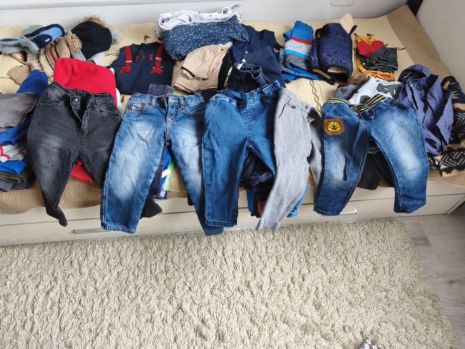 Два пакета вещей на мальчика