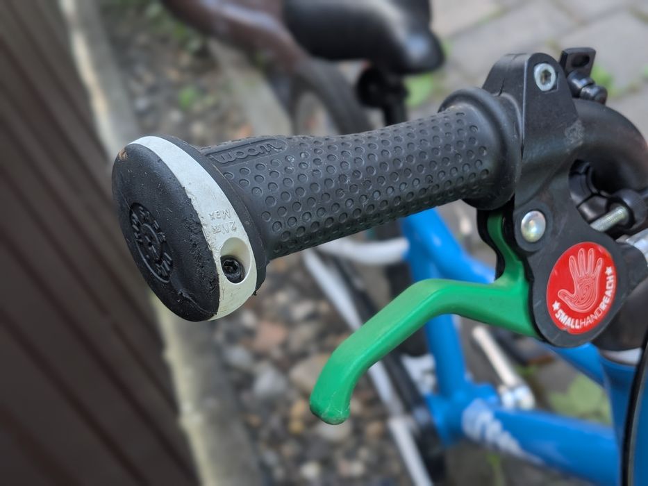 Bicicletă copii Woom 3 Albastră (16 inch) – Cumpărată în 2024
