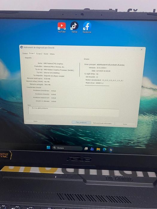 Laptop Gaming ASUS TUF A15 FA506NF cu procesor AMD Ryzen 5 -N2-