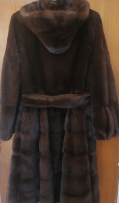 Шуба норковая тёплая