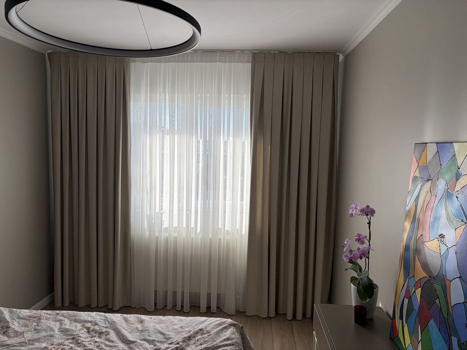 Draperii deosebite noi 2 buc 150xH263 cm noi