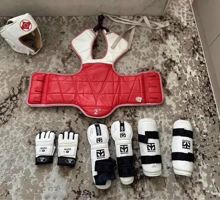 Набор защиты для занятий Таэквандо