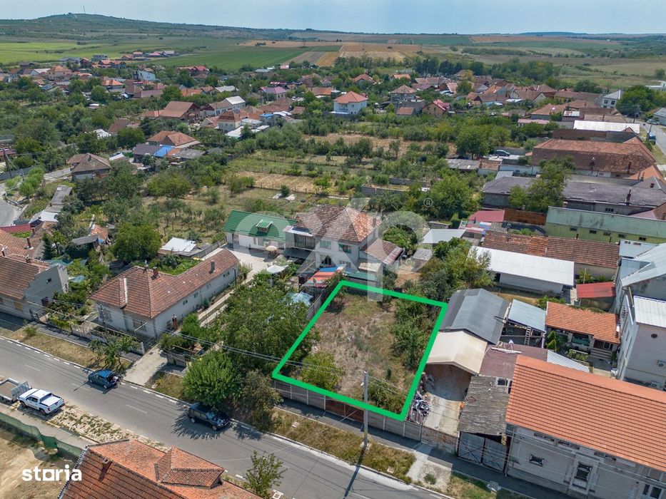Teren de casa cu toate utilitatile in Buzias